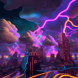 Electro City by Cloud #228