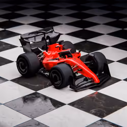CARtoon F1-22 Red