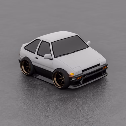 CARtoon AE86