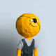 6734
