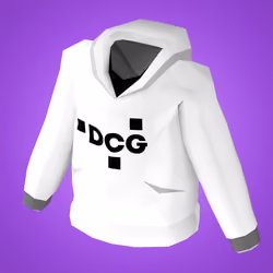 DCG White Hoodie