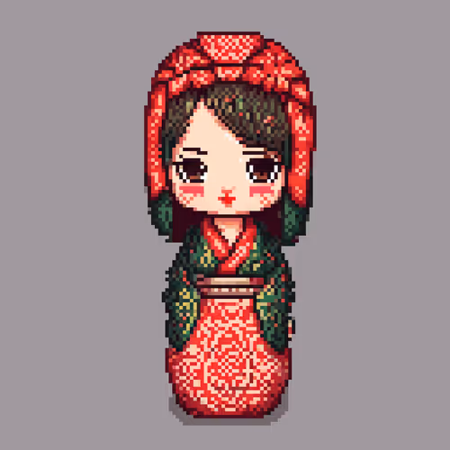 Kokeshi Spirit #257