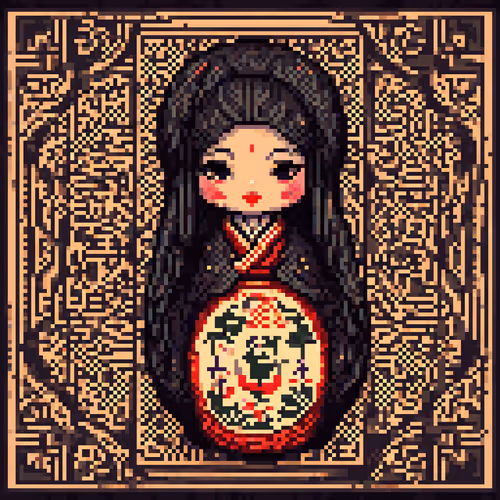 Kokeshi Spirit #252