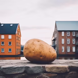 Urban Solitude: The Potato's Perspective