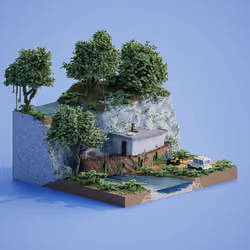 Voxel Ville #808