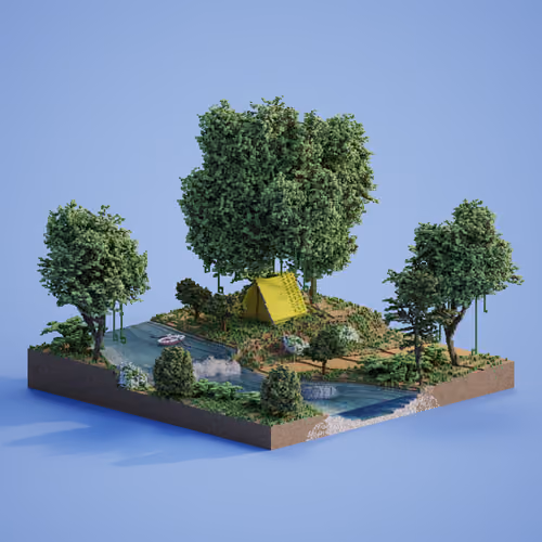 Voxel Ville #1142