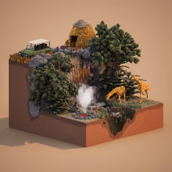 Voxel Ville #5113