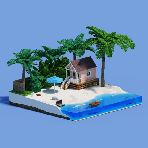 Voxel Ville #1696