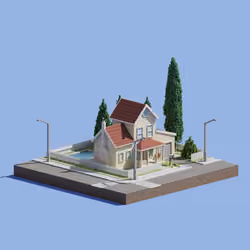 Voxel Ville #719