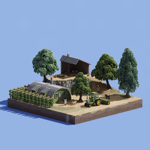 Voxel Ville #3063