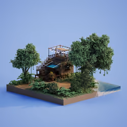 Voxel Ville #1096