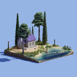 Voxel Ville #25