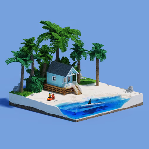 Voxel Ville #2249