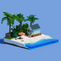 Voxel Ville #2096