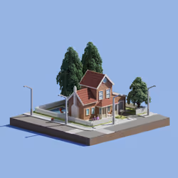 Voxel Ville #257
