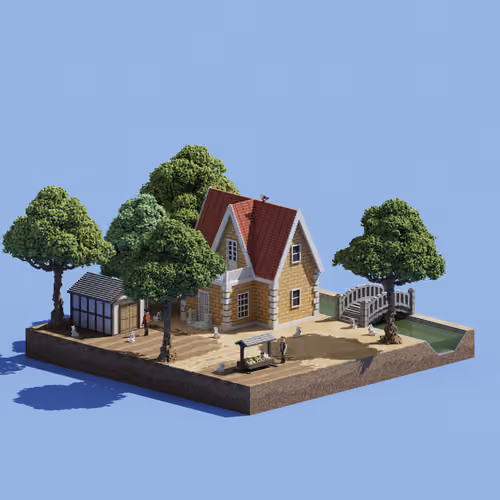 Voxel Ville #2662