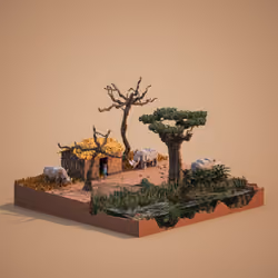 Voxel Ville #5009