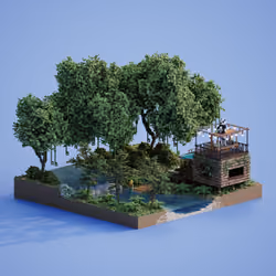 Voxel Ville #1030