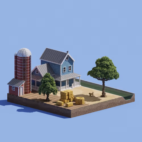 Voxel Ville #2517