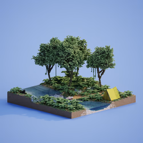 Voxel Ville #850