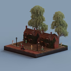 Voxel Ville #4411