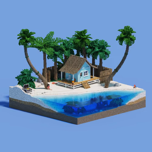 Voxel Ville #1599