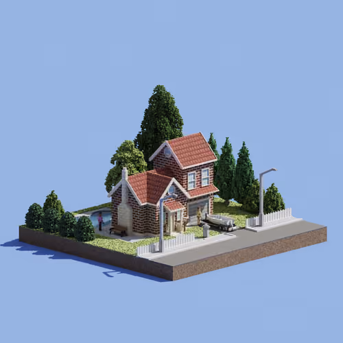 Voxel Ville #298