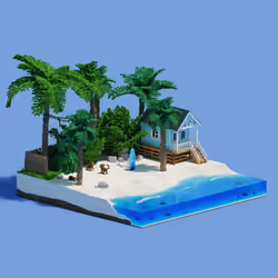 Voxel Ville #1608
