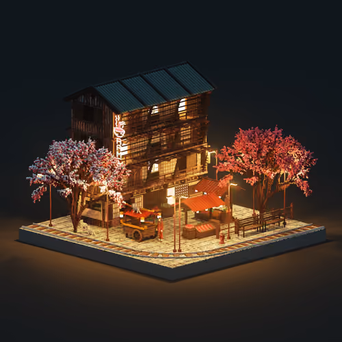 Voxel Ville #3930