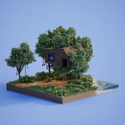 Voxel Ville #1028
