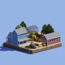 Voxel Ville #2944