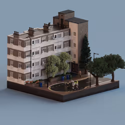 Voxel Ville #4529