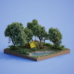 Voxel Ville #1133