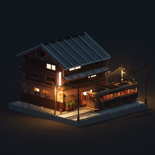 Voxel Ville #3707