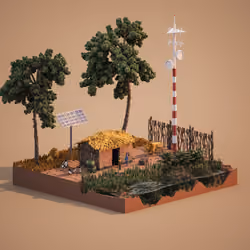 Voxel Ville #5022