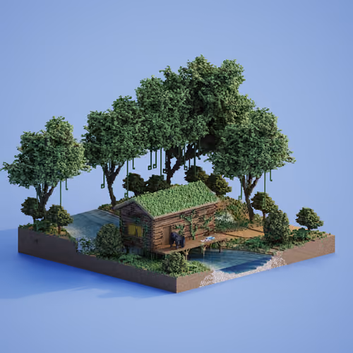 Voxel Ville #908