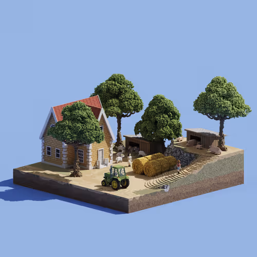 Voxel Ville #3093