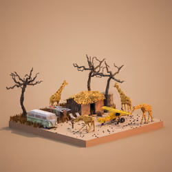 Voxel Ville #5078