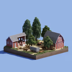Voxel Ville #3050