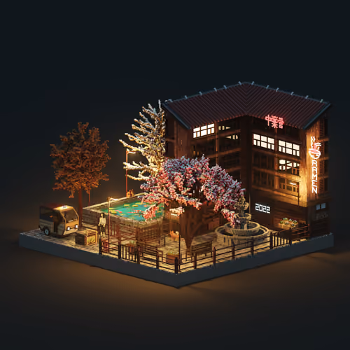 Voxel Ville #3681