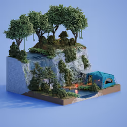 Voxel Ville #987
