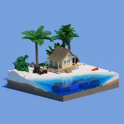 Voxel Ville #2048