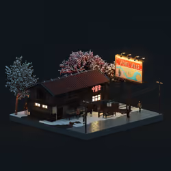 Voxel Ville #3632