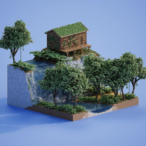 Voxel Ville #1238