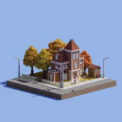 Voxel Ville #434