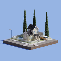 Voxel Ville #708