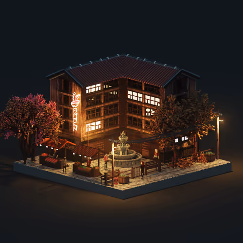 Voxel Ville #3576