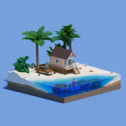 Voxel Ville #2074