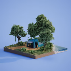 Voxel Ville #848