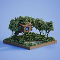 Voxel Ville #1025